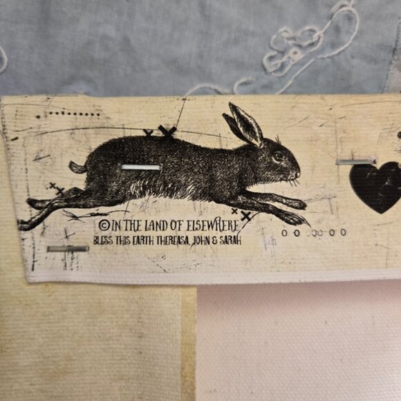 Whimsical Fairy and Bird Art Print by The Land Of Elsewhere Made in the USA-TIA - Picture 4 of 5